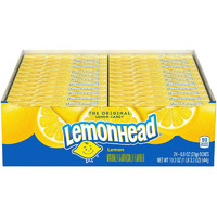Lemonhead Candy 0.8oz Box - Pack of 24