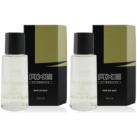 Axe Aftershave Warm Oud Wood Gold 100ml - Pack of 2