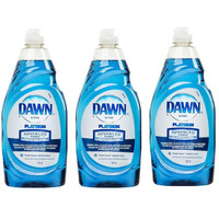 Dawn Ultra Platinum Advanced Power Dishwashing Liquid 709ml - Pack of 3