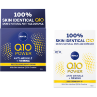 Nivea Q10 SPF 15 Anti-Wrinkle Face Day Cream   Face Night Cream, 50 ml