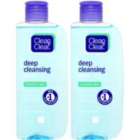 Clean  Clear Deep Cleansing Lotion 200ml - Pack 2