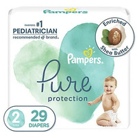 Pampers Pure Protection Diapers Size 2, 29 Count