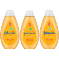 Johnson's Baby Shampoo Pure And Gentle Daily Care 500ml- Pack of 3