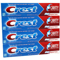 Crest Cavity Protection Regular Toothpaste 8.2oz (Pack of 4)
