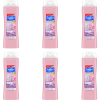 Suave Essentials Body Wash Sweet Pea  Violet 15oz, 6 Pack