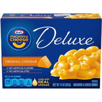 Kraft Macaroni and Cheese Deluxe, Original Cheddar Dinner 14oz