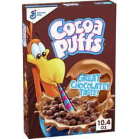 Cocoa Puffs, Chocolate Breakfast Cereal, Whole Grains, 10.4oz