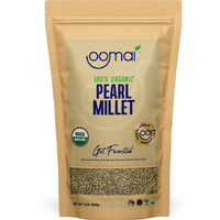 Organic Bajra, Pearl Millet Whole 2 lbs, Oomai