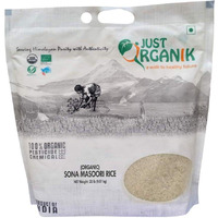 Just Organik Organic Sona Masoori Rice 10 lbs