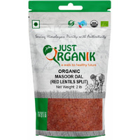 Just Organik Organic Masoor Dal (Red Lentils Split)