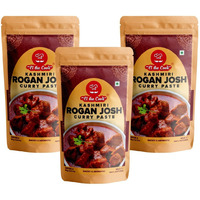 EL The Cook Kashmiri Rogan Josh Marinade, CONCENTRATE PASTE, Smoky & Aromatic Indian Meat Marinade, 3 pack x 1.7oz, Vegetarian, Gluten Free (Flavor: Rogan Josh - 3 Pack)