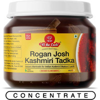 EL The Cook Ready-to-Use Tadka(CONCENRATED Whole Spice Tempering) for Kashmiri Rogan Josh, Indian Meat Marinade, Super Saver Jar Pack, 6.70oz, Vegan, Gluten-Free (Flavor: Rogan Josh)