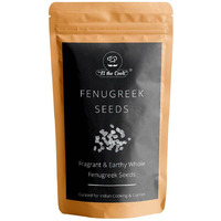 El The Cook Fenugreek Seeds | Lab Tested for Purity | Resealable Bag, Non-GMO Verified Project Approved, 100% Raw from India | 3.5 oz (100g) (Flavor: Methi/ Fenugreek Seed)