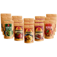 El The Cook Combo Packs (Flavor: Pan-Asian Curry Paste - Indian + Thai (15 pack))