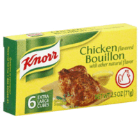 KNORR BOUILLON CUBE CHKN 6PC-2.3 OZ -Pack of 24