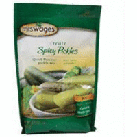 Precision Foods Inc-Mrs. Wages Quick Process Pickle Mix- Spicy Pickels 6.5 Ounce