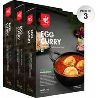 Maai Masale - Masala Egg Cooking Curry Paste l (Pack of 3) Ready to Cook Spice Mix l Easy to Make Instant Masala Curry Paste l Serves-4
