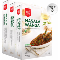 Maai Masale - Masala Wanga Cooking Curry Paste l (Pack of 3) Ready to Cook Spice Mix l Easy to Make Masala Curry Paste l Serves-4