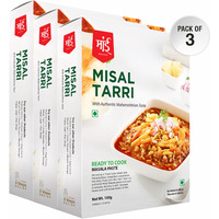 Maai Masale - Misal Tarri Cooking Curry Paste l (Pack of 3) Ready to Cook Spice Mix l Easy to Make Instant Masala Curry Paste l Serves-4