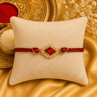 American Diamonds and Kundan Rakhi