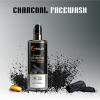 Grolet Activated Charcoal Face Wash Infused with Charcoal Mint