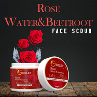 Grolet Rose Face Scrub with Beetroot Extract