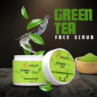 Grolet Natural Green Tea Face Scrub For Clarifying Skin