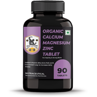 IRON LIFTERS Calcium Magnesium Zinc & Vitamin D3 Supplement Tablet (90 Tablets)