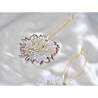 Folded Tags- Gilded Chrysanth- Pack of 100