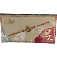 Rakhi - Om and Leaf (Card Pack) 1 pc CP2215