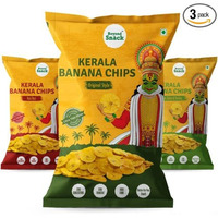 Beyond Sn??ck Kerala Banana Chips | 3 Pack Combo, 300g| Original Style, Peri Peri, Sour Cream Onion & Parsley (3X100g)