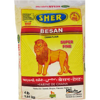 Sher Besan Super Fine - 2 Lb (907 Gm)