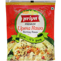 Priya Bombay Ravva Upma Ravva - 4 Lb (1.81 Kg)