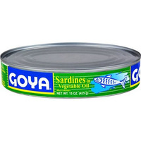 Goya Sardines In Vegetable Oil - 15 Oz