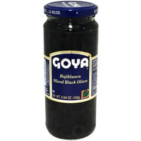 Goya Sliced Ripe Black Olives - 5.75 Oz