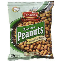 Jabsons Roasted Peanuts Nimboo Pudina - 140 Gm (4.94 Oz)