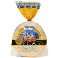 Kontos Pita Pocketless 20pc - 56 Oz (1588 Gm)