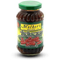 Mother's Recipe Gongura Red Chili Pickle - 300 Gm (10 Oz) [FS]