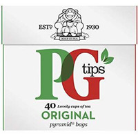 PG Tips Original 40 Bags - 116 Gm (5.2 Oz)