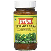 Priya Coriander With Garlic Pickle - 300 Gm [FS]