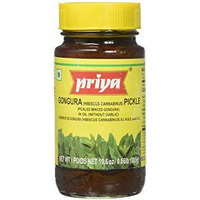 Priya Gongura Pickle No Garlic - 300 Gm