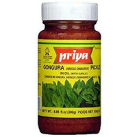 Priya Gongura With Garlic Pickle - 300 Gm (10.58 Oz)