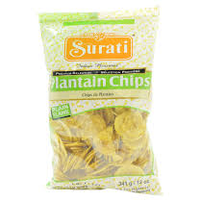 Surati Plantain Chips Plain - 12 Oz