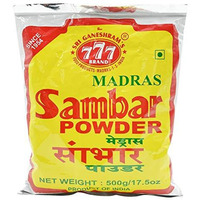 777 Brand Madras Sambar Powder - 500 Gm (17.5 Oz)