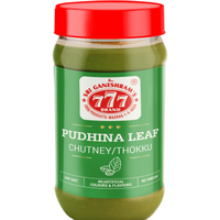 777 Pudhina Leaf Chutney/Thokku - 300 Gm (10.5 Oz)