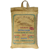 Aahu Barah Basmati Sela Rice - 10 Lb