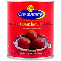 Ghasitaram's Kala Jamun - 1 Kg (2.2 Lb)