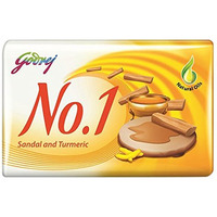 Godrej No. 1 Sandal Turmeric Soap - 100 Gm (3.5 Oz)