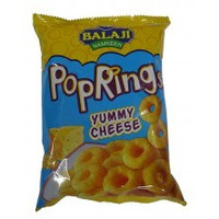 Balaji Namkeen Pop Rings Masala - 65 Gm