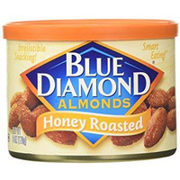 Blue Diamond Almonds Honey Roasted - 6 Oz (170 Gm)